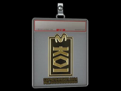 Sticker Slab | KOI (Gold) | Copenhagen 2024