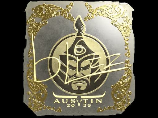 Sticker | bLitz (Gold) | Austin 2025