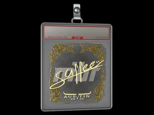 Sticker Slab | saffee (Gold) | Austin 2025