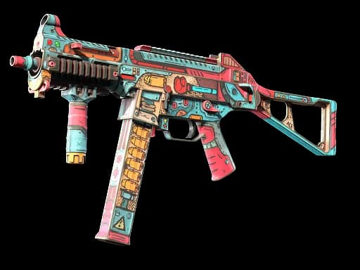 StatTrak™ UMP-45 | K.O. Factory (Battle-Scarred)
