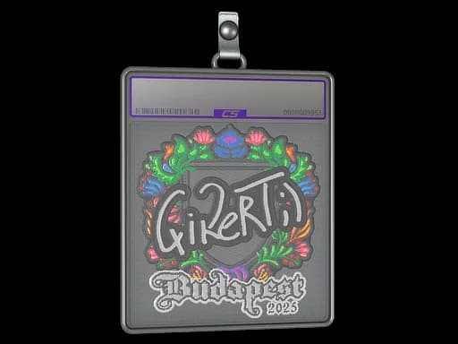 Sticker Slab | qikert (Embroidered) | Budapest 2025