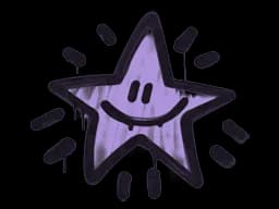 Sealed Graffiti | Shining Star (Violent Violet)