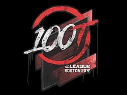 Sealed Graffiti | 100 Thieves | Boston 2018