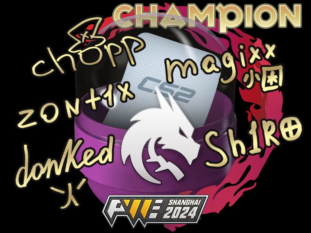 Shanghai 2024 Champions Autograph Capsule