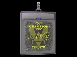 Sticker Slab | FlameZ (Foil, Champion) | Austin 2025