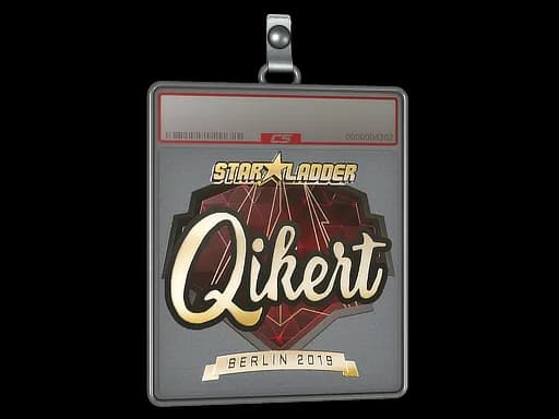 Sticker Slab | qikert (Gold) | Berlin 2019