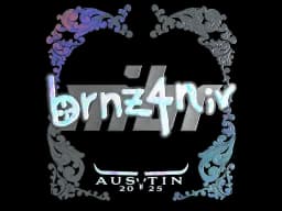 Sticker | brnz4n (Holo) | Austin 2025