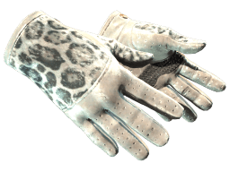 ★ Driver Gloves | Snow Leopard (Well-Worn)