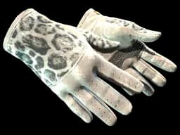 ★ Driver Gloves | Snow Leopard (Well-Worn)