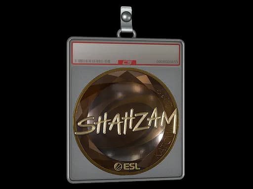 Sticker Slab | ShahZaM (Gold) | Katowice 2019