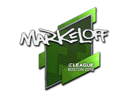 Sticker | markeloff | Boston 2018
