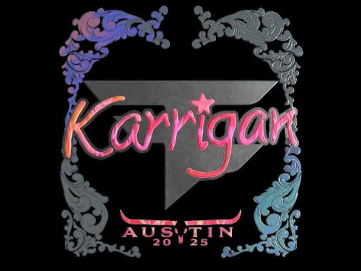Sticker | karrigan (Holo) | Austin 2025