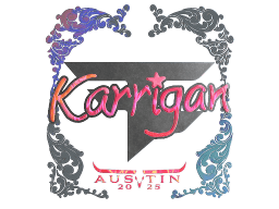 Sticker | karrigan (Holo) | Austin 2025