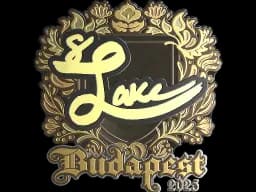 Sticker | Lake (Gold) | Budapest 2025