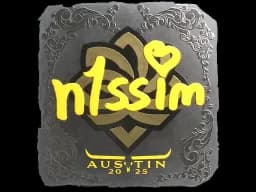 Sticker | n1ssim (Foil) | Austin 2025