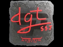 Sticker | dgt (Foil) | Austin 2025