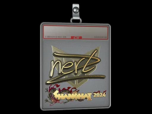 Sticker Slab | NertZ (Gold) | Shanghai 2024