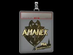 Sticker Slab | AMANEK (Gold) | Stockholm 2021