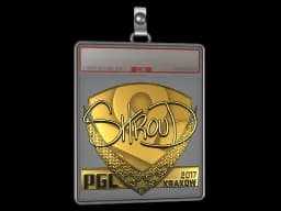 Sticker Slab | shroud (Gold) | Krakow 2017