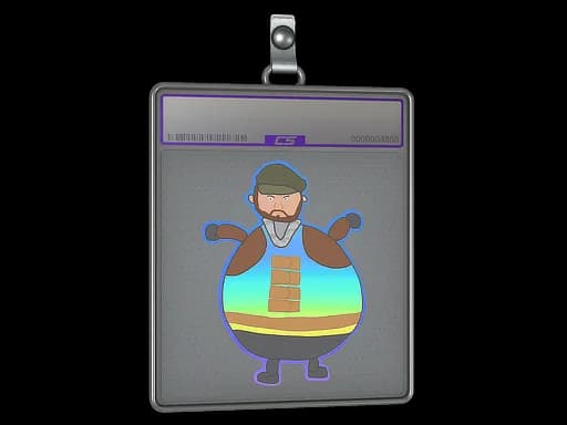 Sticker Slab | Poorly Drawn Balkan (Holo)