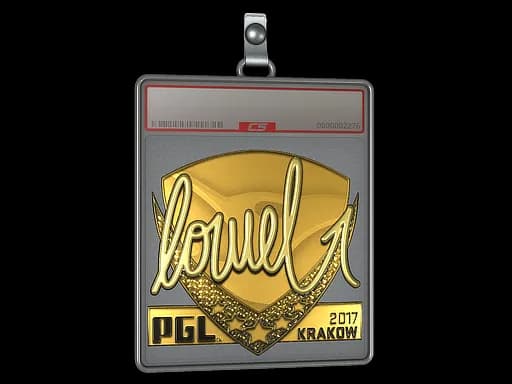 Sticker Slab | loWel (Gold) | Krakow 2017