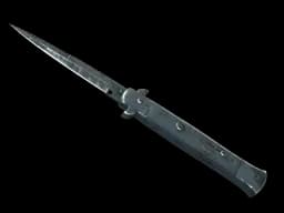 ★ StatTrak™ Stiletto Knife | Night Stripe (Battle-Scarred)