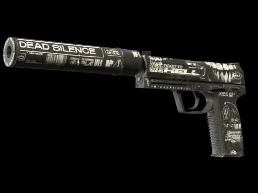 StatTrak™ USP-S | Ticket to Hell (Well-Worn)