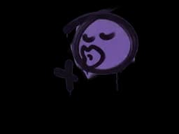 Sealed Graffiti | Smooch (Monster Purple)