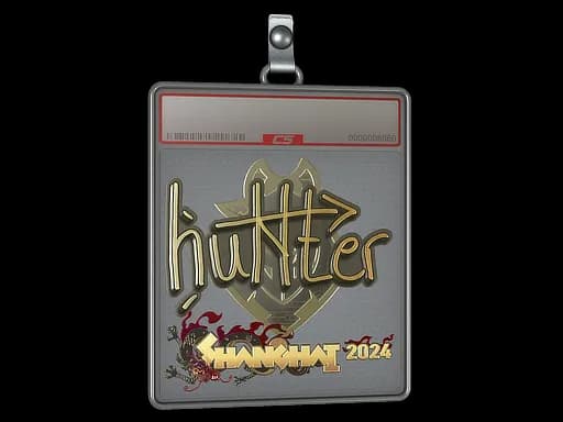 Sticker Slab | huNter- (Gold) | Shanghai 2024