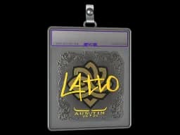 Sticker Slab | latto (Foil) | Austin 2025