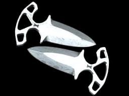 ★ StatTrak™ Shadow Daggers | Damascus Steel (Minimal Wear)