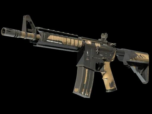 StatTrak™ M4A4 | Desert-Strike (Well-Worn)
