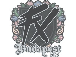 Sticker | Fluxo | Budapest 2025