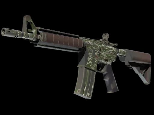 M4A4 | Jungle Tiger (Well-Worn)