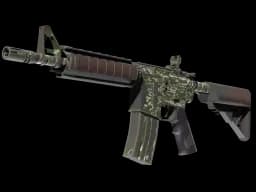 M4A4 | Jungle Tiger (Well-Worn)
