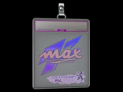 Sticker Slab | max (Holo) | Antwerp 2022