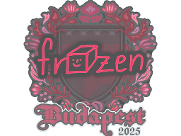 Sticker | frozen | Budapest 2025