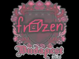 Sticker | frozen | Budapest 2025