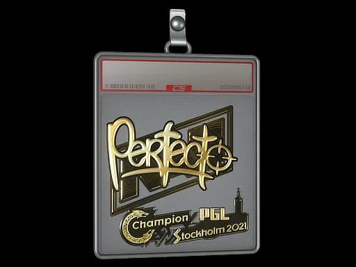 Sticker Slab | Perfecto (Gold) | Stockholm 2021