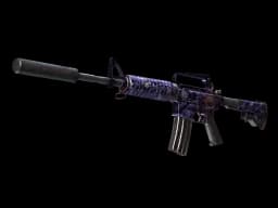 StatTrak™ M4A1-S | Black Lotus (Well-Worn)