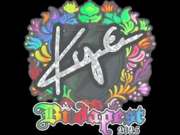Sticker | kye (Holo) | Budapest 2025