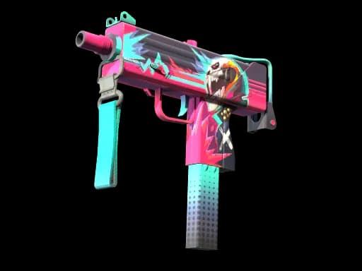 StatTrak™ MAC-10 | Neon Rider (Factory New)