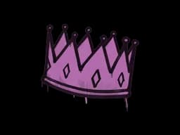 Sealed Graffiti | King Me (Bazooka Pink)