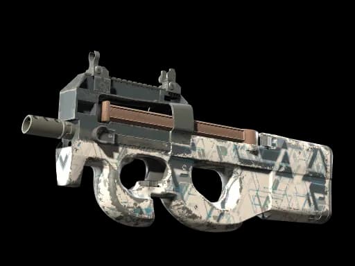 Souvenir P90 | Schematic (Well-Worn)