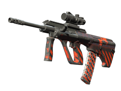 Souvenir AUG | Radiation Hazard (Field-Tested)