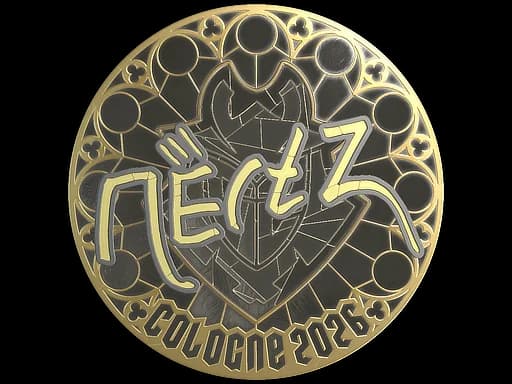 Sticker | NertZ (Gold) | Cologne 2026