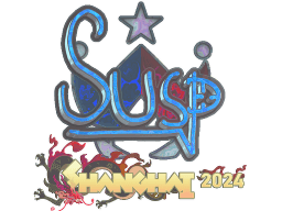 Sticker | susp (Holo) | Shanghai 2024