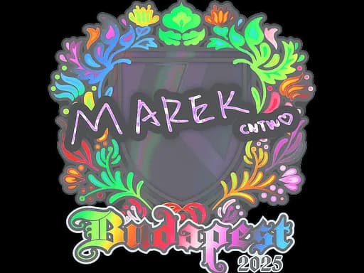 Sticker | Marek (Holo) | Budapest 2025