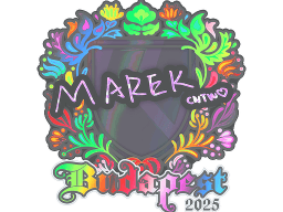 Sticker | Marek (Holo) | Budapest 2025