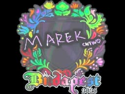 Sticker | Marek (Holo) | Budapest 2025